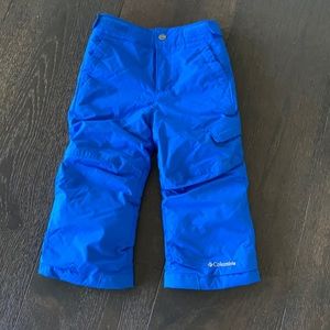 Columbia Boys Snow Pants, 3T, Bonus Mittens!